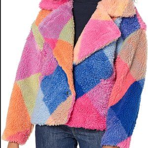 Blank NYC - Happy Days Coat - Rainbow